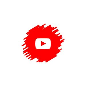 YouTube Sketch Logo Vector