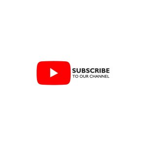 YouTube Subscribe to our Channel Logo Vector