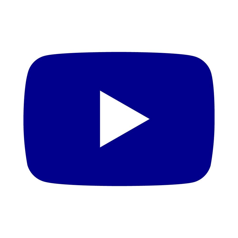 Youtube Darkblue icon Vector - (.Ai .PNG .SVG .EPS Free Download)