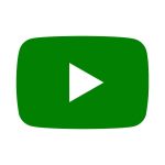 Youtube Green icon Vector