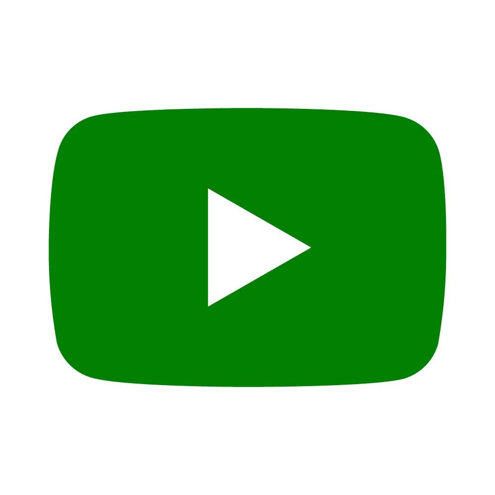 green youtube logo png PNG & clipart images | Citypng