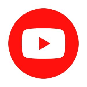 YouTube Social Red Cricle Vector