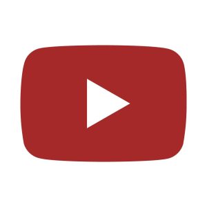 Youtube Brown icon Vector