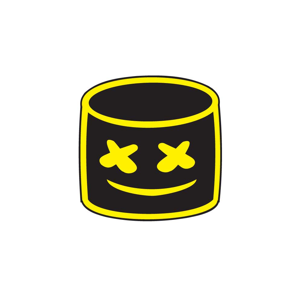 Marshmello 'DJ Logo' Enamel Pin - Distinct Pins