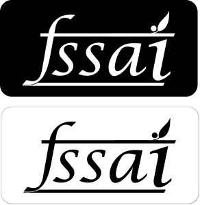 Fssai Black and White Logo Vector