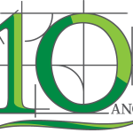 10 Anos Logo Vector