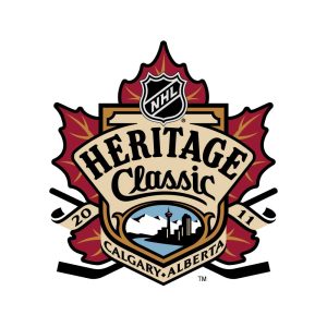 2011 Nhl Heritage Classic Logo Vector