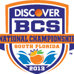 2013 Discover BCS National Championship Game Logo Vector