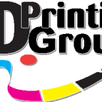 2D Printing Group Logo Vector