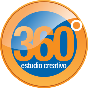 360 Grados Logo Vector