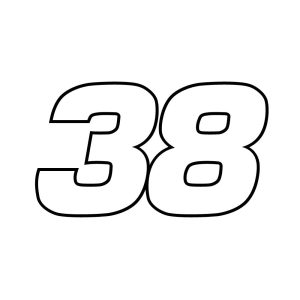 38 Robert Yates Racing Logo Vector