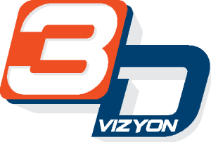 3D Vizyon Logo Vector