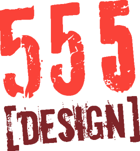 555Design Logo Vector