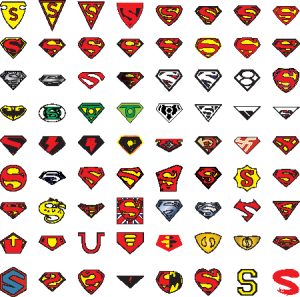 72 years of superman Logo Vector