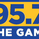 95.7 the Game Logo Vector