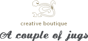 A Couple Of Jugs Creative Agency Logo Vector