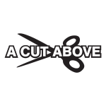 A Cut Above Logo Vector