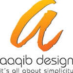 Aaqib Design Logo Vector