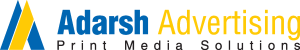 Adarsh Advertising Logo Vector