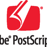 Adobe Postscript 3 Logo Vector