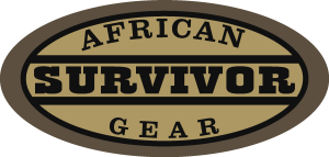 African Survivor Gear Logo Vector