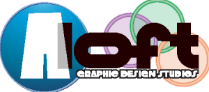 Aloft Graphic Design Studios Logo Vector