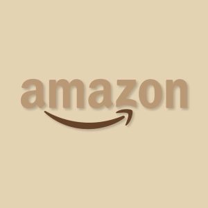 Amazon Aesthetic Beige Logo Vector