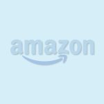 Amazon Aesthetic Blue Logo Vector