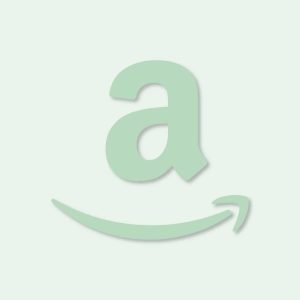 Amazon Aesthetic Icon Pastel Vector