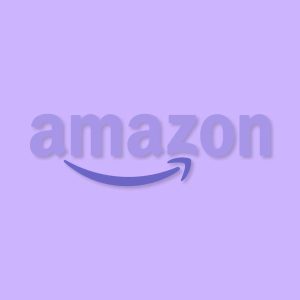 Amazon Aesthetic Lilac Logo Vector