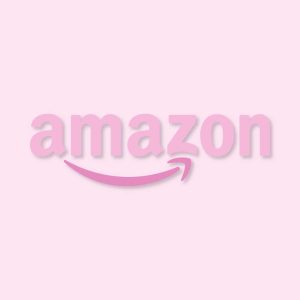 Amazon Aesthetic Pink Logo Vector