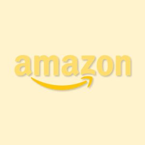 Amazon Aesthetic Yellow Logo Vector