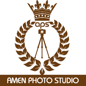 Amen Photo Studio Logo Vector