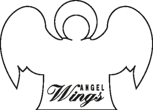 Angel Wings Logo Vector