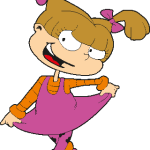 Angelica Pickles Rugrats Logo Vector