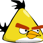 Angry Birds Chuk Logo Vector