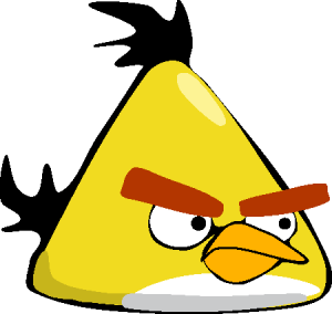 Angry Birds Chuk Logo Vector