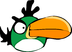 Angry Birds Hall Logo Vector
