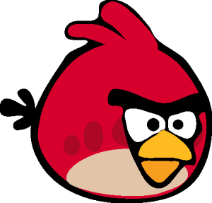 Angry Birds Redd Logo Vector
