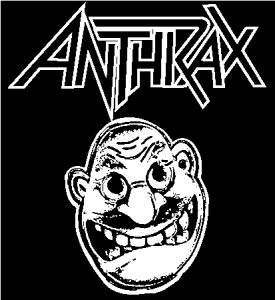 Anthrax Not Man Notman Logo Vector