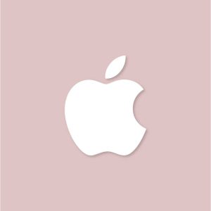 Apple TV Aesthetic Icon Beige Vector