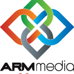 Arm Media Social Logo Vector