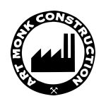 Art Monk Construction Logo Vector