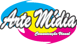 Arte Midia visual Logo Vector