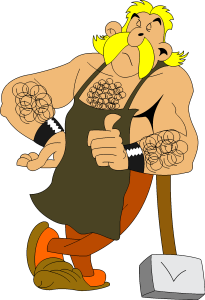 Asterix Hoefnix Logo Vector