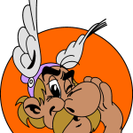 Asterix The Gaul Logo Vector