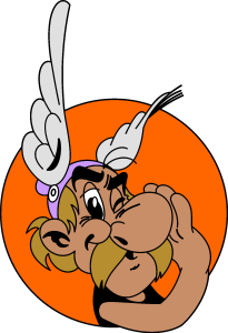 Asterix The Gaul Logo Vector