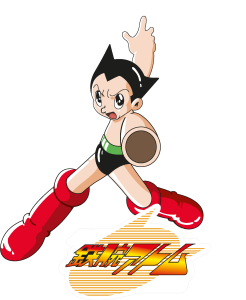 Astro Boy Anime Logo Vector