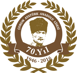 Ataturk Anadolu Lisesi 70Yil Logo Vector