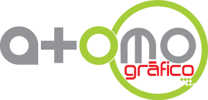 Atomo Grafico Logo Vector